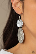 Load image into Gallery viewer, Status CYMBAL Silver Earrings - Paparazzi
