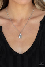 Load image into Gallery viewer, Be The Peace You Seek Silver Necklace - Paparazzi
