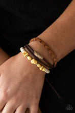 Load image into Gallery viewer, Far Out Wayfair Yellow Urban Bracelet - Paparazzi
