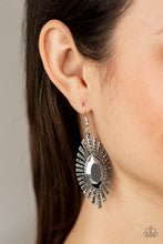 Load image into Gallery viewer, Who Is The FIERCEST Of Them All Silver Earrings - Paparazzi
