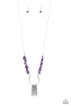 Load image into Gallery viewer, With Your ART and Soul Purple Necklace - Paparazzi
