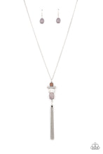 Load image into Gallery viewer, Natural Novice Silver Necklace - Paparazzi
