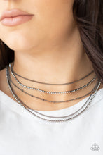 Load image into Gallery viewer, Dangerously Demure Black Necklace - Paparazzi
