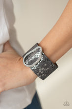 Load image into Gallery viewer, HISS-tory In The Making Silver Bracelet - Paparazzi
