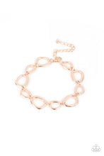 Load image into Gallery viewer, All That Mod Rose Gold Bracelet - Paparazzi
