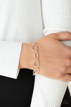Load image into Gallery viewer, All That Mod Rose Gold Bracelet - Paparazzi
