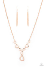 Load image into Gallery viewer, So Mod Rose Gold Necklace - Paparazzi
