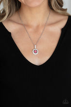 Load image into Gallery viewer, Springtime Twinkle Pink Necklace - Paparazzi
