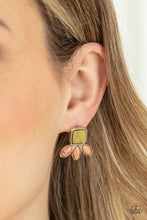 Load image into Gallery viewer, Hill Country Blossoms Multi Post Earrings - Paparazzi
