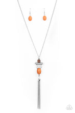 Load image into Gallery viewer, Natural Novice Orange Necklace - Paparazzi
