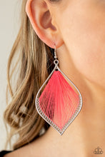 Load image into Gallery viewer, String Theory Pink Earrings - Paparazzi
