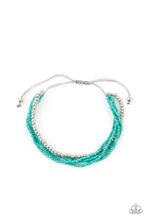 Load image into Gallery viewer, All Beaded Up Blue Bracelet - Paparazzi
