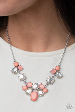 Load image into Gallery viewer, Ethereal Romance Orange Necklace - Paparazzi
