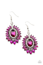 Load image into Gallery viewer, Big Time Twinkle Pink Earrings - Paparazzi
