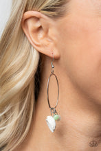 Load image into Gallery viewer, This Too SHELL Pass Green Earrings - Paparazzi
