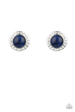 Load image into Gallery viewer, Glowing Dazzle Blue Post Earrings - Paparazzi
