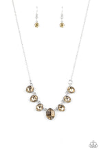 Load image into Gallery viewer, Material Girl Glamour Brown Necklace - Paparazzi
