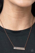 Load image into Gallery viewer, Living The Mom Life Copper Necklace - Paparazzi
