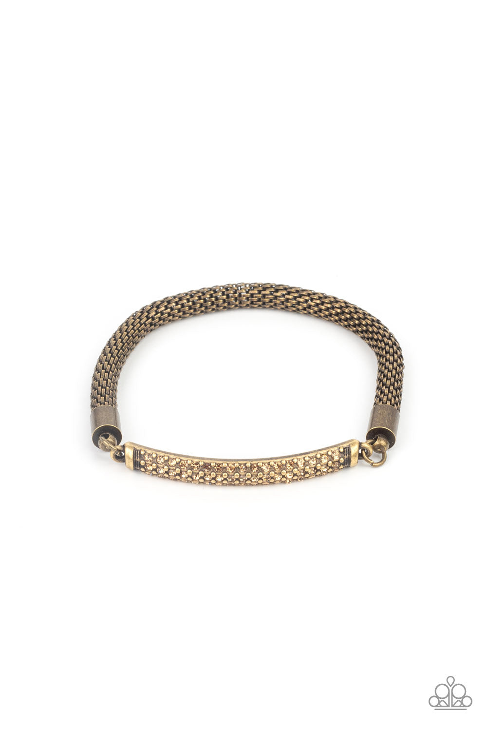 Fearlessly Unfiltered Brass Bracelet - Paparazzi