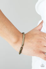 Load image into Gallery viewer, Fearlessly Unfiltered Brass Bracelet - Paparazzi
