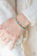 Load image into Gallery viewer, Desert Day Trip Blue Bracelet - Paparazzi
