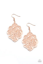 Load image into Gallery viewer, Meadow Mosaic Rose Gold Earrings - Paparazzi
