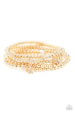 Load image into Gallery viewer, American All-Star Gold Bracelet - Paparazzi
