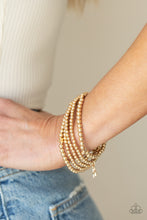 Load image into Gallery viewer, American All-Star Gold Bracelet - Paparazzi
