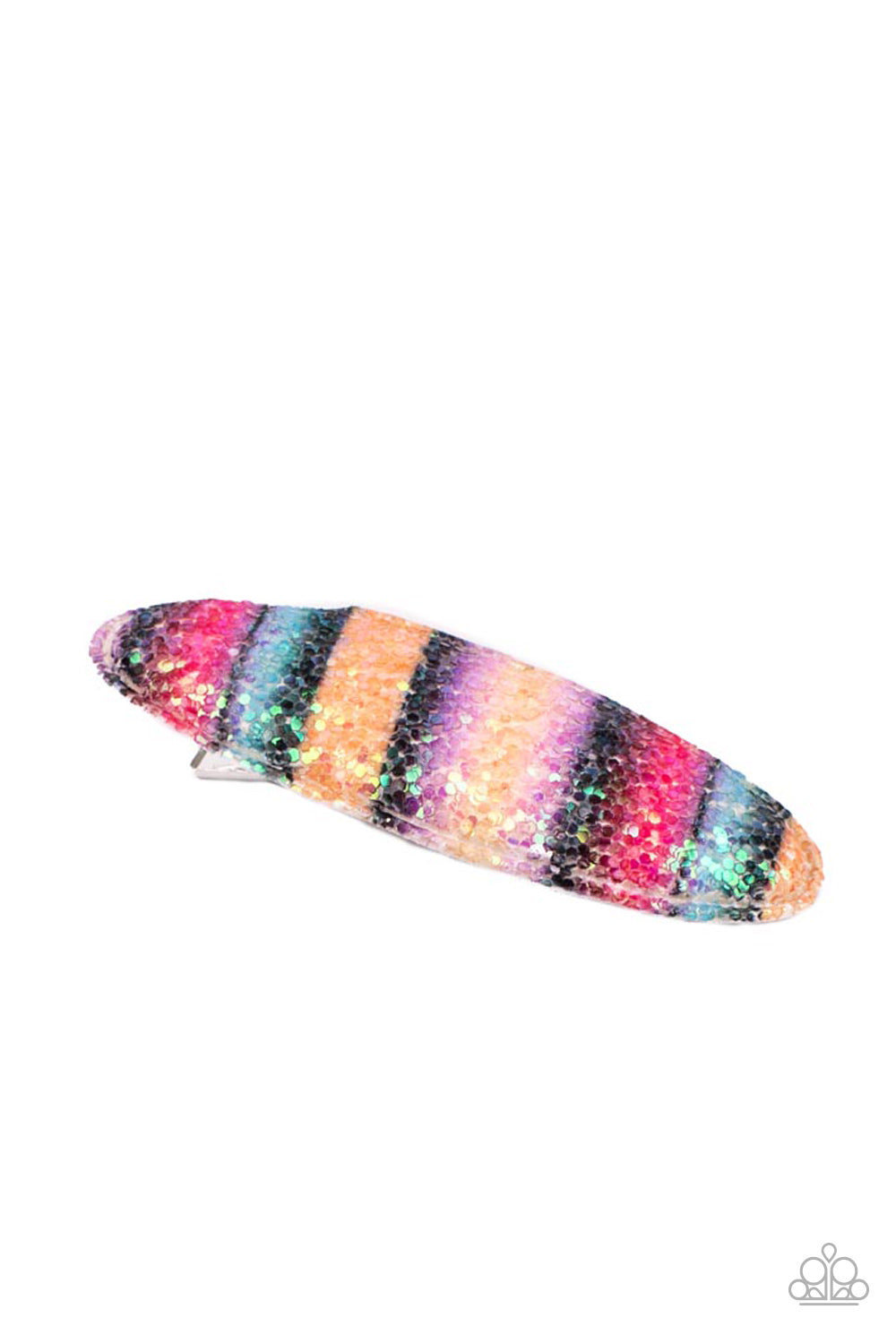 Rainbow Pop Summer Multi Hair Clip - Paparazzi