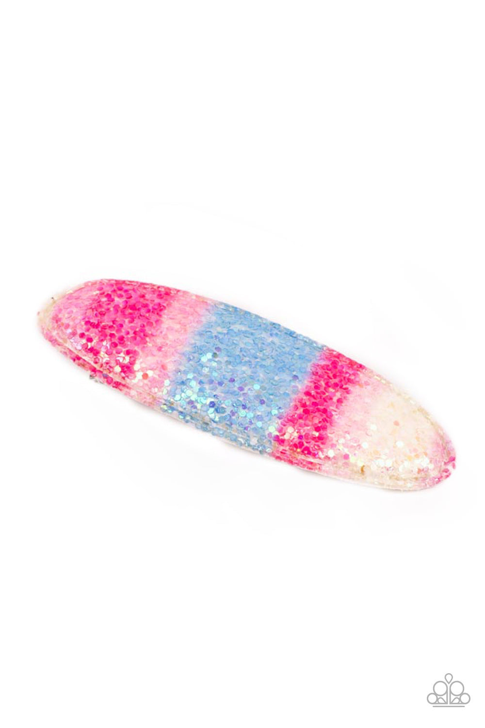 Rainbow Pop Summer Multi Hair Clip - Paparazzi