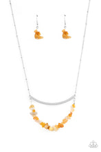 Load image into Gallery viewer, Pebble Prana Yellow Necklace - Paparazzi
