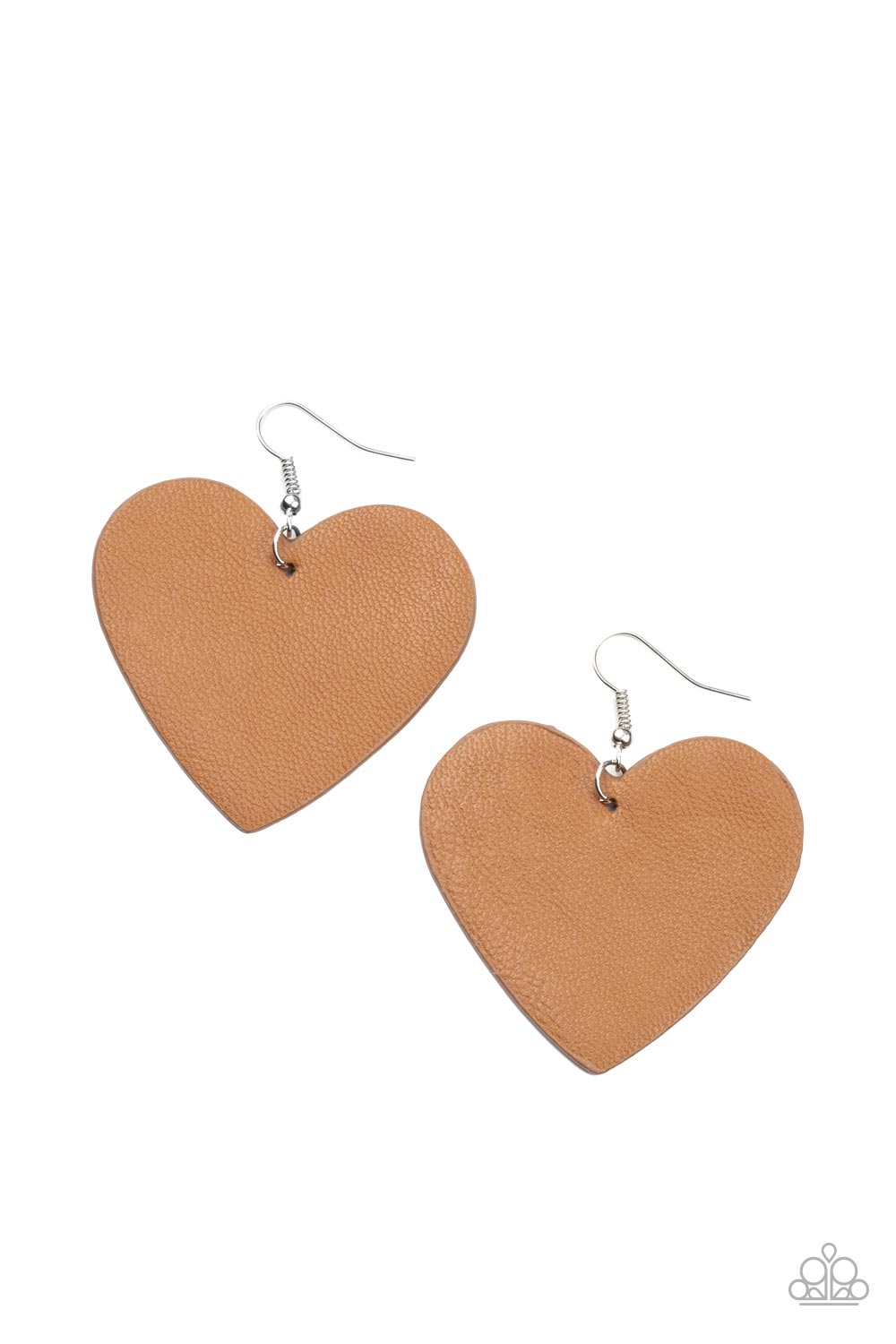 Country Crush Brown Earrings - Paparazzi