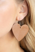 Load image into Gallery viewer, Country Crush Brown Earrings - Paparazzi
