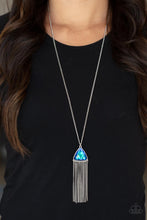 Load image into Gallery viewer, Proudly Prismatic Blue Necklace - Paparazzi
