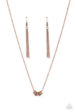 Load image into Gallery viewer, Dainty Dalliance Copper Necklace - Paparazzi
