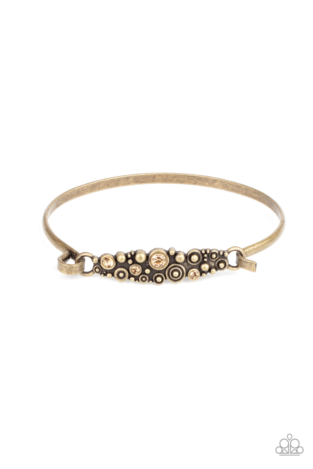 Bubbling Whimsy Brass Bracelet - Paparazzi