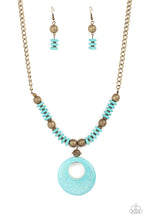 Load image into Gallery viewer, Oasis Goddess Brass Necklace - Paparazzi
