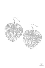 Load image into Gallery viewer, Palm Palmistry Silver Earrings - Paparazzi
