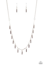 Load image into Gallery viewer, Metro Muse Purple Necklace - Paparazzi
