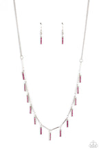 Load image into Gallery viewer, Metro Muse Pink Necklace - Paparazzi
