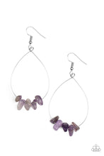 Load image into Gallery viewer, South Beach Serenity Purple Earrings - Paparazzi
