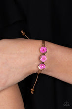 Load image into Gallery viewer, Prairie Persuasion Pink Bracelet - Paparazzi
