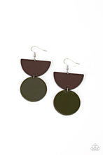 Load image into Gallery viewer, Beach Bistro Green Earrings - Paparazzi
