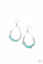 Load image into Gallery viewer, Come Out of Your SHALE Blue Earrings - Paparazzi
