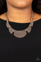 Load image into Gallery viewer, Empress Empire Copper Necklace - Paparazzi
