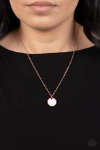Load image into Gallery viewer, New Age Nautical Copper Necklace - Paparazzi
