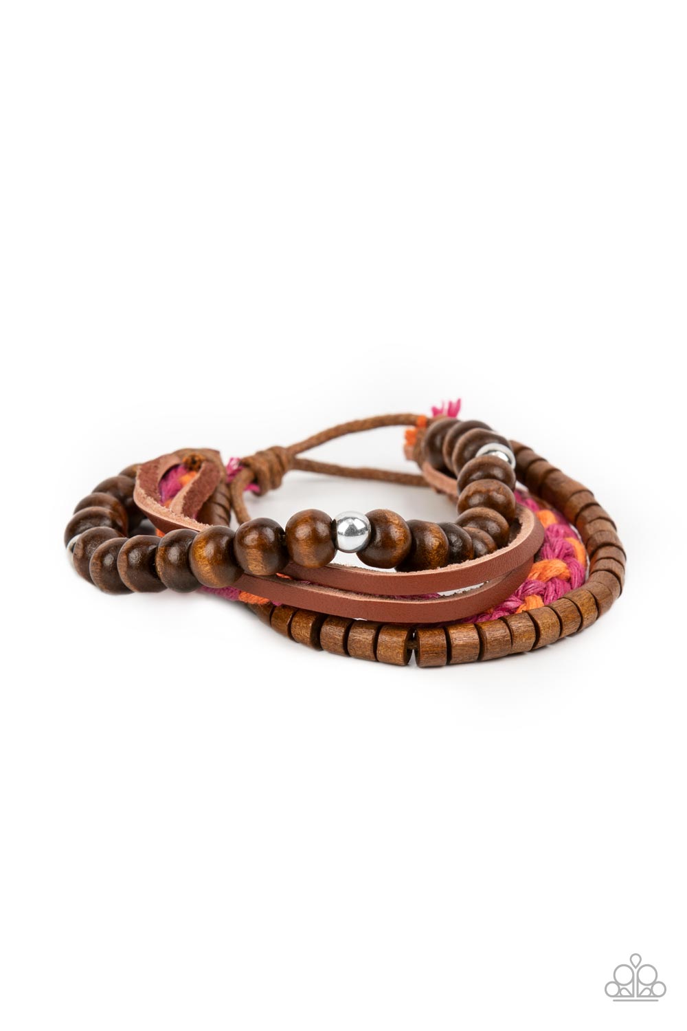 Timberland Trendsetter Pink Urban Bracelet - Paparazzi