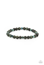 Load image into Gallery viewer, Interstellar Solitude Green Bracelet - Paparazzi
