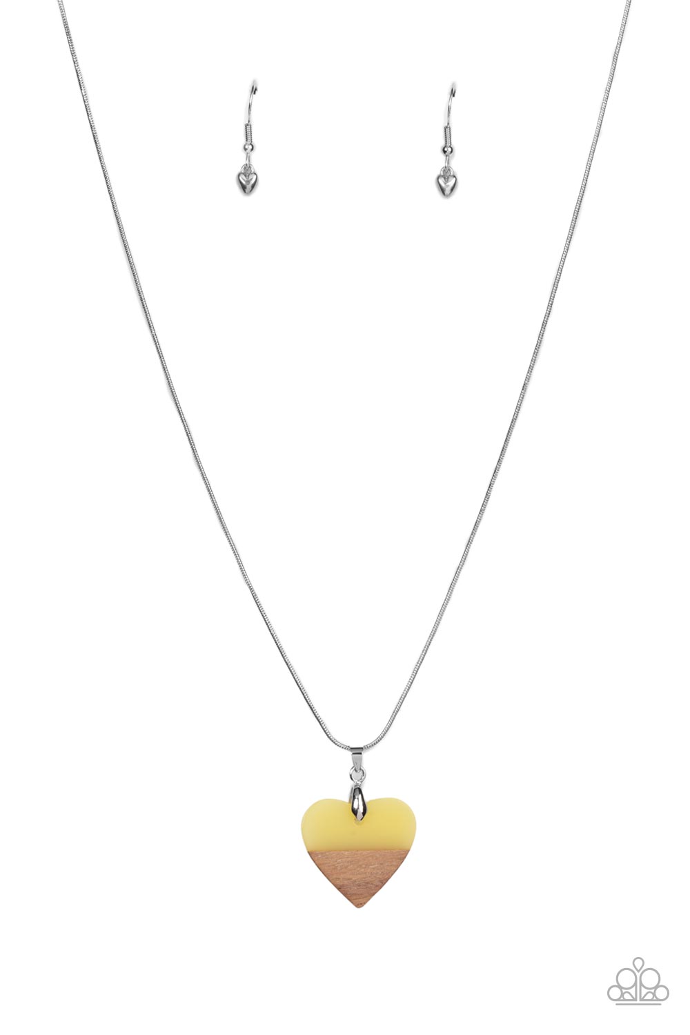 You Complete Me Yellow Necklace - Paparazzi