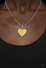 Load image into Gallery viewer, You Complete Me Yellow Necklace - Paparazzi
